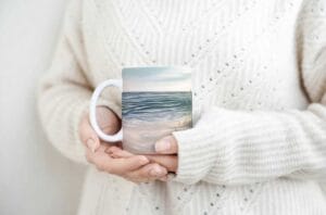 Keramikas krūze "Baltijas jūra" 330ml