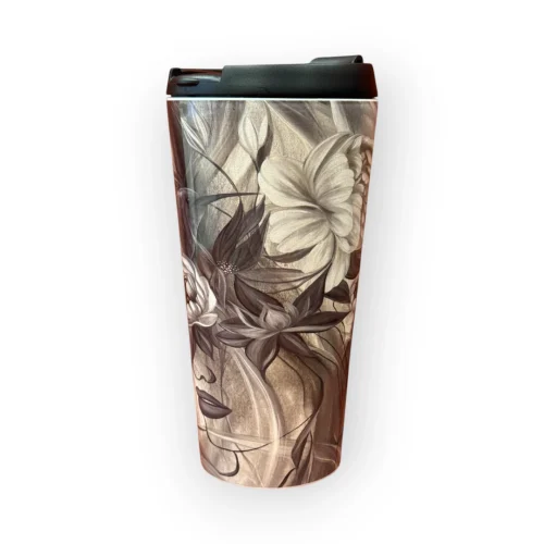 Termo krūze ar Elis.Artworks glaznas motīvu